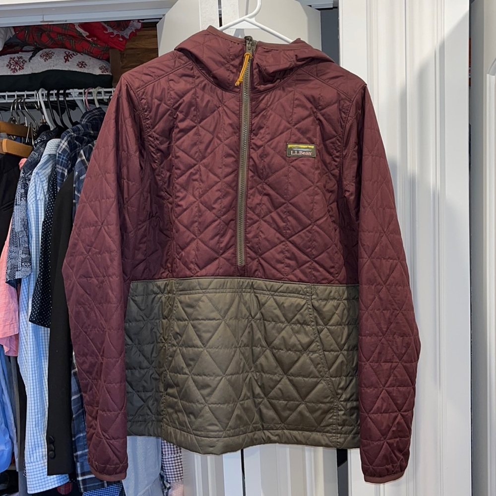 LLBean quarter zip